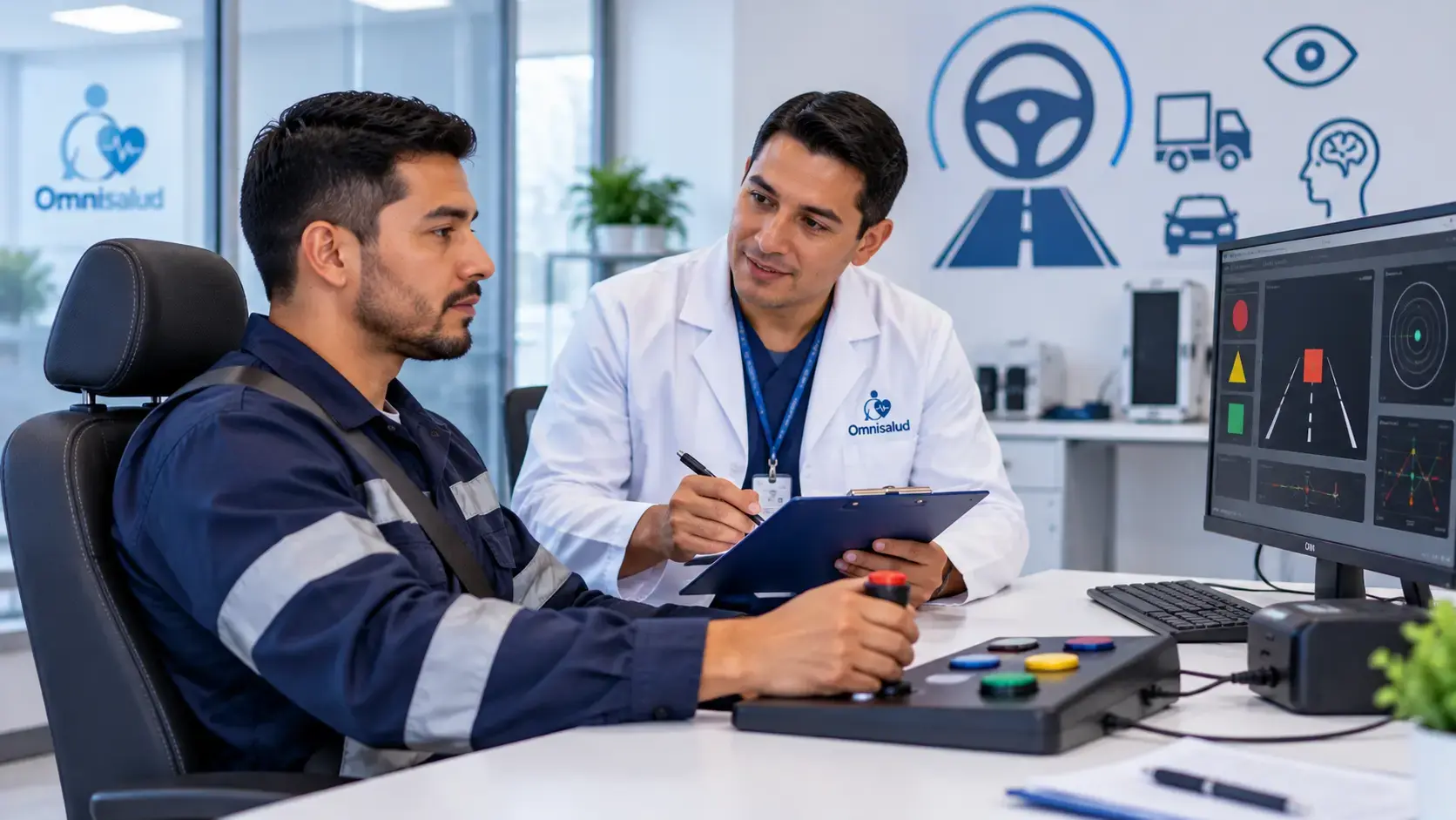 Prueba psicosensométrica para conductores