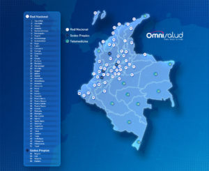 Mapa Red Nacional - Omnisalud