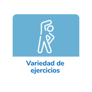 variedad de ejercicios