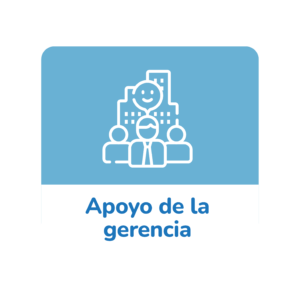 apoyo de la gerencia